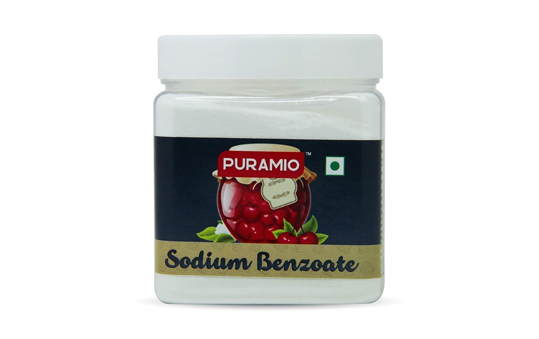Puramio Sodium Benzoate    Plastic Jar  150 grams